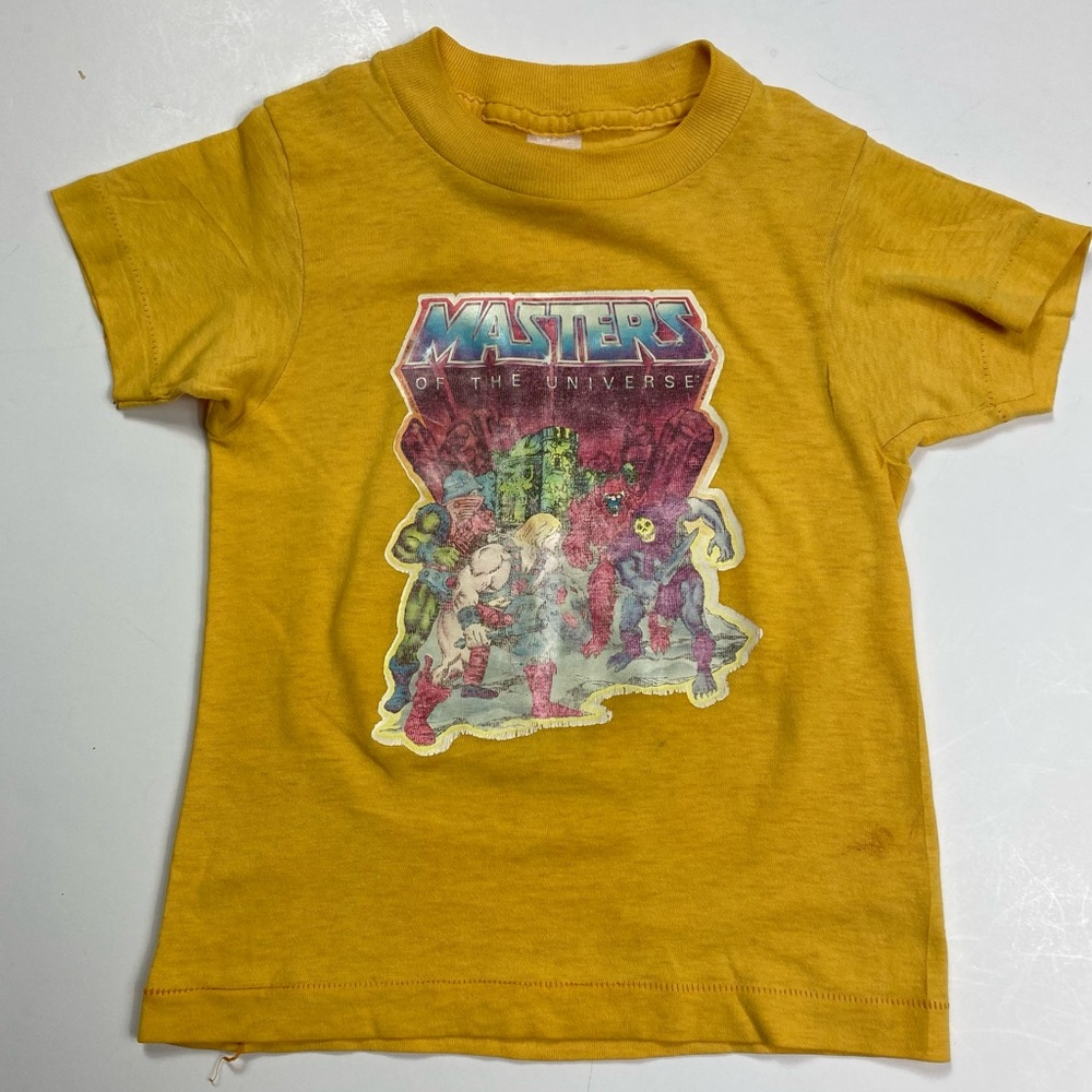 VINTAGE Masters of the Universe T-Shirt Single Stitch Kids 5T